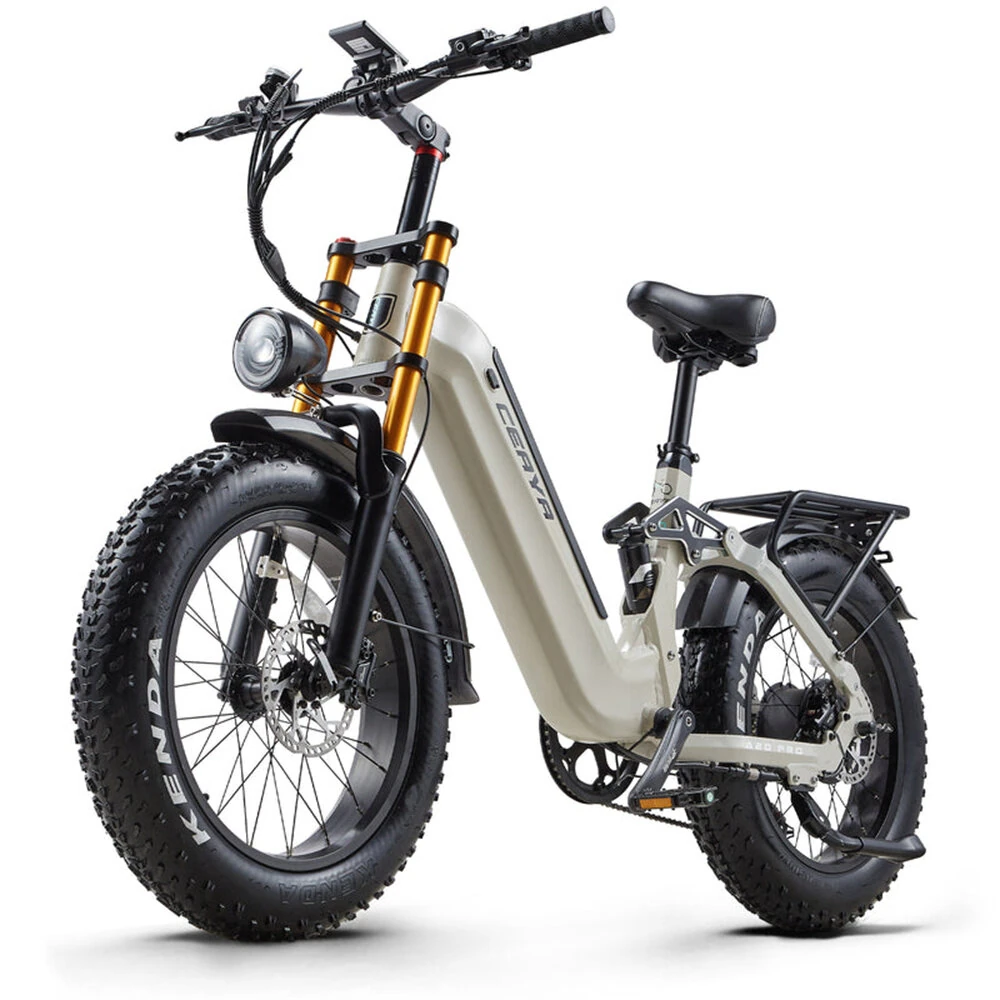 [EU DIRECT] CEAYA A20pro Electric Bike 48V 20Ah 500W 20in Folding Electric Bike 70-100KM Mileage Disc Brake 150KG Max Load Electric Bicycle