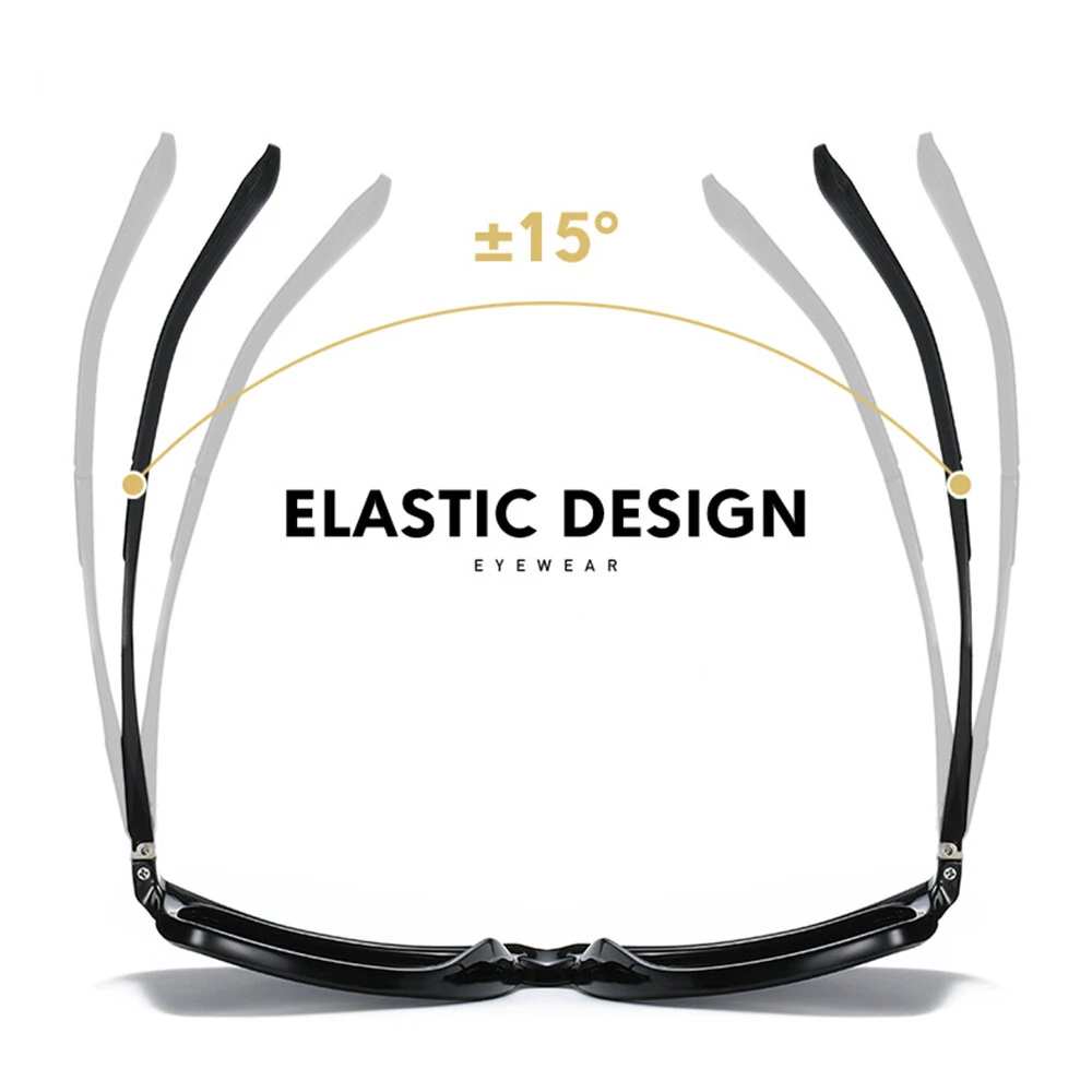Fashion Black Square TAC Polarized Sunglasses UV400 Protection Sun Eyewear Glasses for Outdoor Cycling Driving Travel Fishing