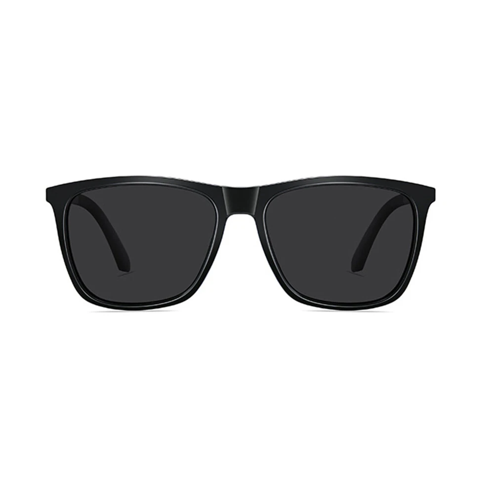 Fashion Black Square TAC Polarized Sunglasses UV400 Protection Sun Eyewear Glasses for Outdoor Cycling Driving Travel Fishing