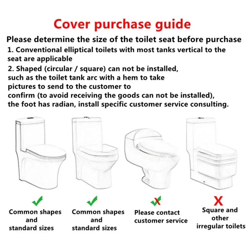 Smart Toilet Seat Cover Remote Control Automatic Bidet Heating Universal U Shape Flip Cover Plate Waterproof Multi-functional