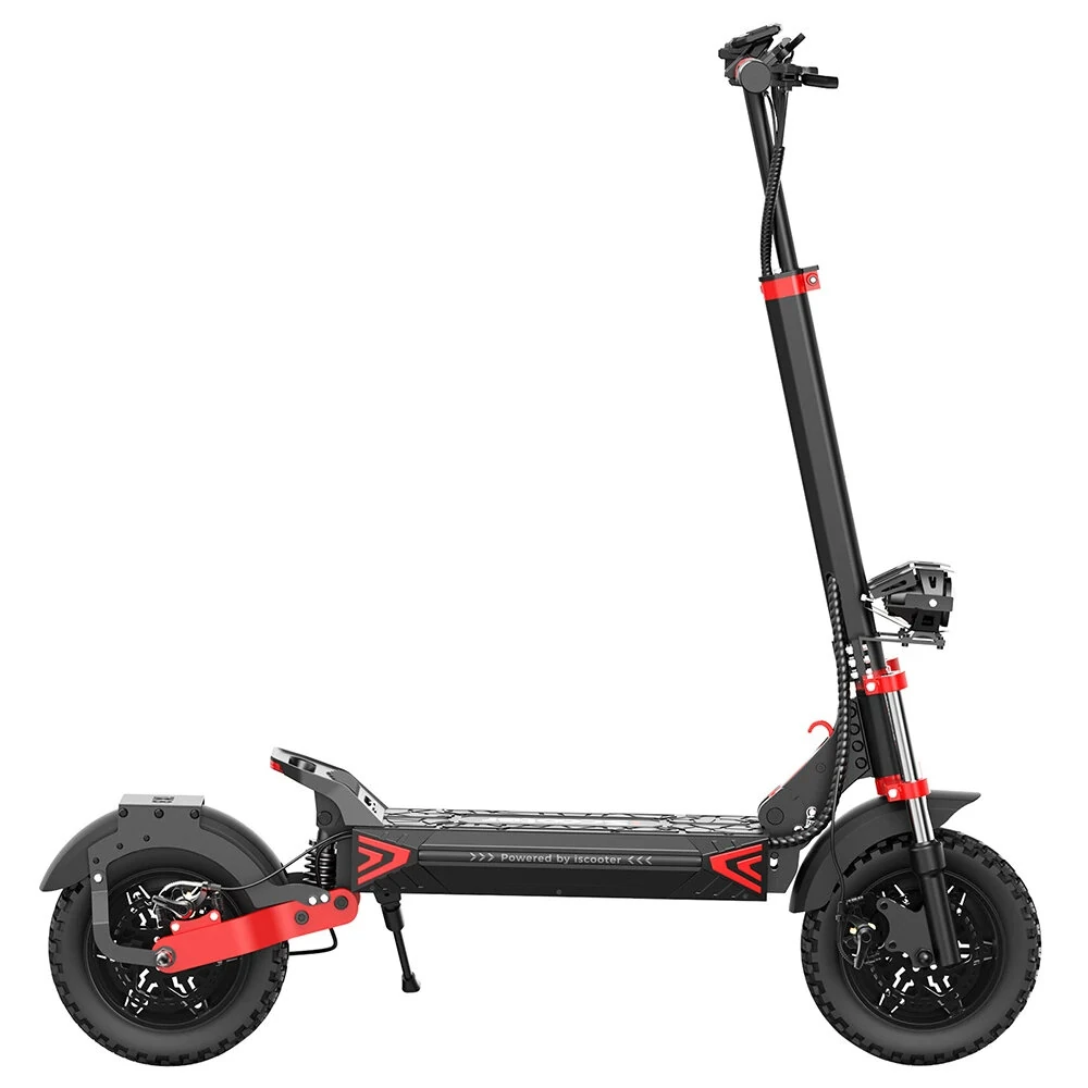 [EU DIRECT] iScooter iX8 Electric Scooter 20Ah 48V 1200W*2 Dual Motor 12in Folding Moped Electric Scooter 65-70KM Mileage Electric Scooter Max Load 150Kg