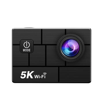 AUSEK 5K Action Camera Sports Camera Waterproof HD Single Screen WIFI Outdoor Cycling Anti-Shake Sports Camera  2 Inches