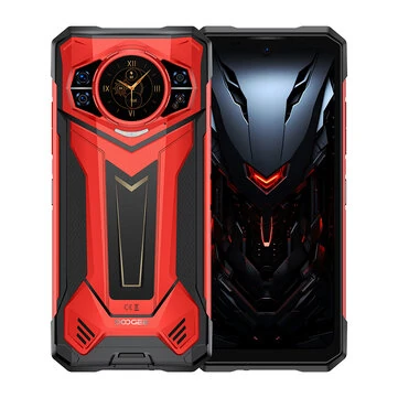 DOOGEE S200 Plus 5G 1.32 inch AMOLED Rear Display 32GB 512GB 100MP Triple Camera Night Vision Dimensity 7300 6.72 inch 120Hz 10100mAh 33W Fast Charge Android 14 NFC IP68 IP69K Waterproof Rugg
