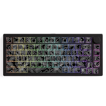 MONSGEEK M1 V5-SP Three-mode Aluminum Mechanical Keyboard 83 Keys Hot Swap Gasket Structure RGB Light 8000mAh Customized Gaming Keyboards