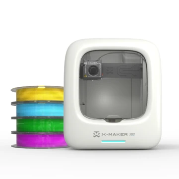 [EU/US Direct]AOSEED X-MAKER JOY 3D Printer for Kids High Precision 0.05mm 200mm/s Printing Speed Wi-Fi USB Enclosed Safe Design AI Voice Interaction Customization with 4er/8er Colorful PLA F