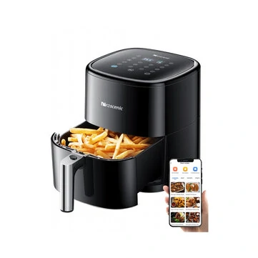 [EU Direct] Proscenic T22 1500W 220V 5L Air Fryer Alexa and Google Assistant Voice Control APP Control 7X Air Circulation 100 Recipes 13 in 1 Cooking Functions Hot Oven Cooker Low Noise Non-s
