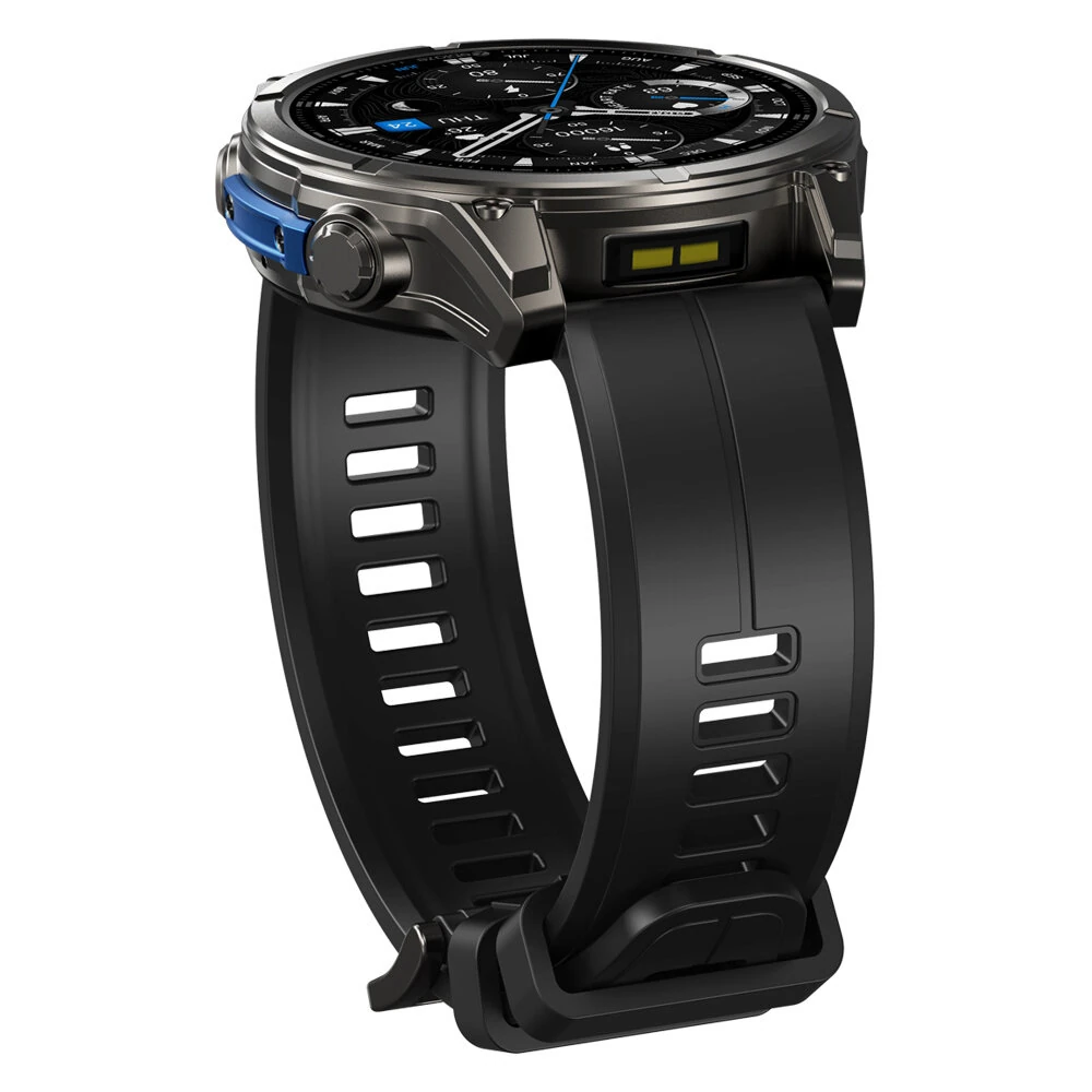 [World Premiere]Zeblaze Vibe 8 1.43-inch AMOLED 818H SapphireLens Built-in LED Flashlight 60 Days Battery Life 5ATM&IP69K Waterproof bluetooth Call Heart Rate Blood Pressure Blood Oxygen Monitor Sleep Monitoring Multi-sport Modes Smart Watch