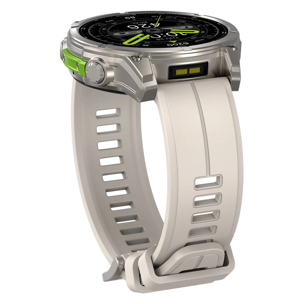 [World Premiere]Zeblaze Vibe 8 1.43-inch AMOLED 818H SapphireLens Built-in LED Flashlight 60 Days Battery Life 5ATM&IP69K Waterproof bluetooth Call Heart Rate Blood Pressure Blood Oxygen Monitor Sleep Monitoring Multi-sport Modes Smart Watch