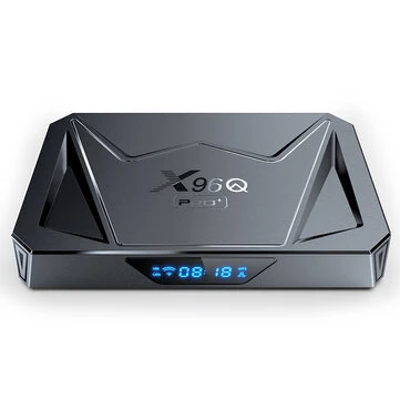 X96QPRO+ 4+64G TV Box Android 14 Allwinner H728 Octa-core 1000M LAN Support WiFi6 2.4G/5G & BT5 3D 8K Media Player Set Top Box