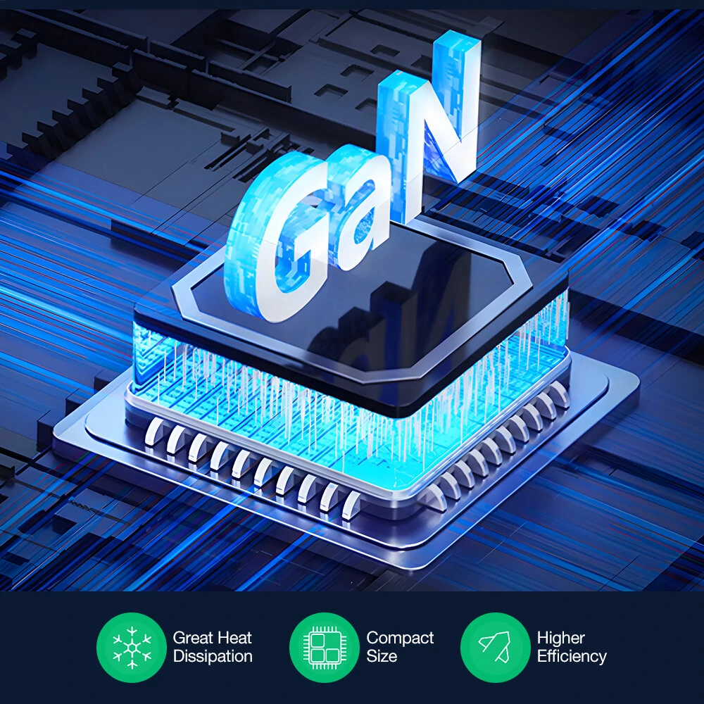 [GaN Tech] Blitzwolf® BW-i100 120W 5-Port USB PD Charger 2USB-A+3USB-C PD3.0 QC3.0 AFC FCP SCP PPS PE APPLE Fast Charging Desktop Charging Station EU Plug for iPhone 15 14 13 for Samsung Galaxy Z Flip4 for MacBook Pro for Airpods for Apple Watch