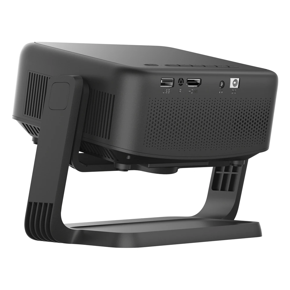 [EU Direct] CHEERLUX C6B Gimbal LCD Projector 180ANSI Lumens 360° Adjustable 2.4G/5G WiFi&BT5.1 Support Electric Focusing&Electronic Trapezoid Deamer Low Noise Smart Eyes Protection Home Theater Cinema