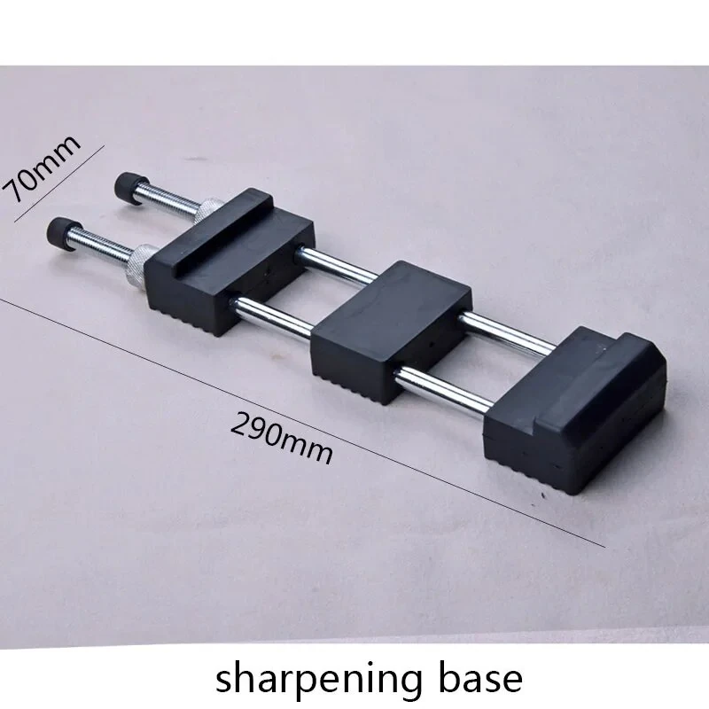 Diamond Sharpening Stone Set with Adjustable Non-Slip Holder 8 Inch 400/1000 Grit Fine Double-Sided Plate Whetstone Knife Tools