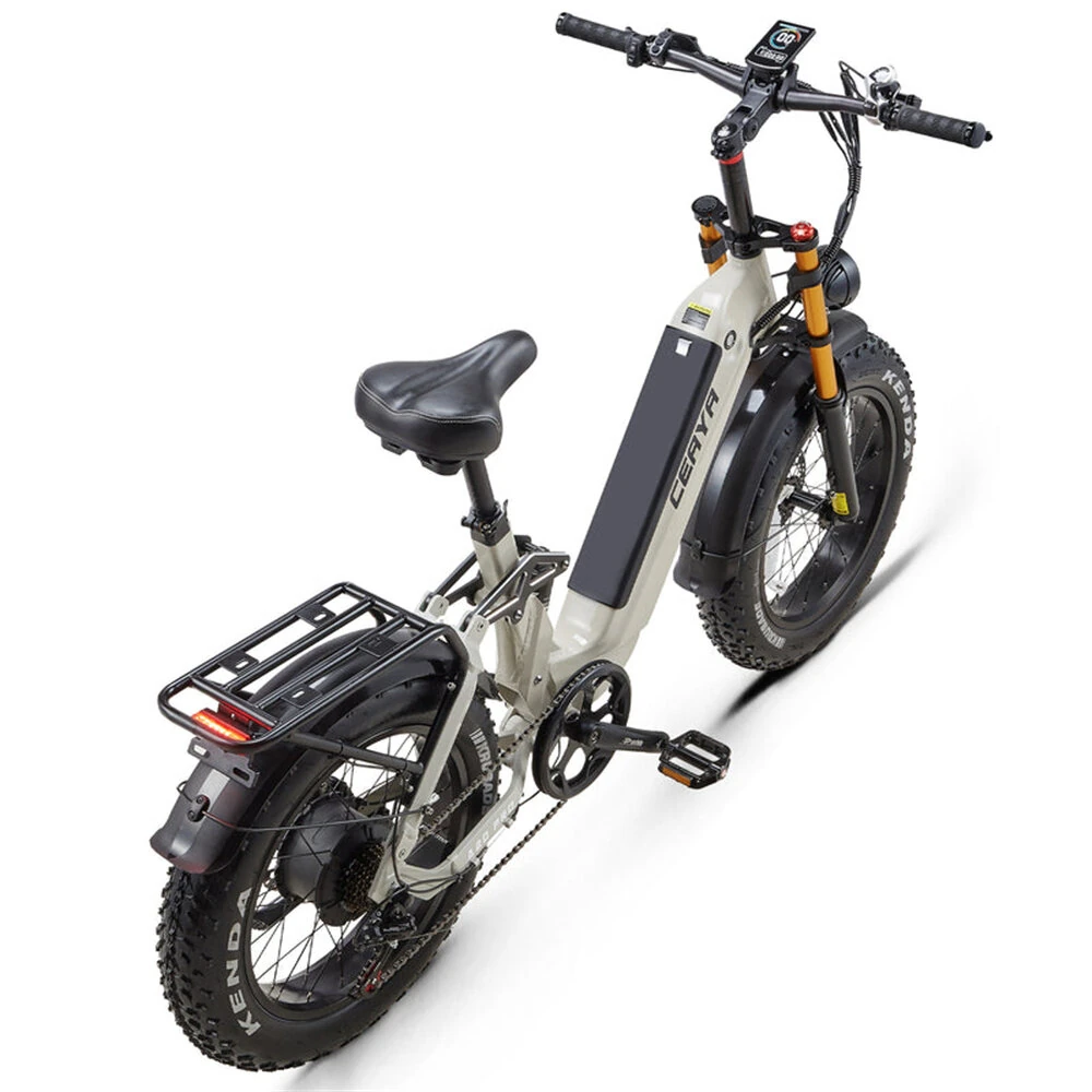 [EU DIRECT] CEAYA A20pro Electric Bike 48V 20Ah 500W 20in Folding Electric Bike 70-100KM Mileage Disc Brake 150KG Max Load Electric Bicycle