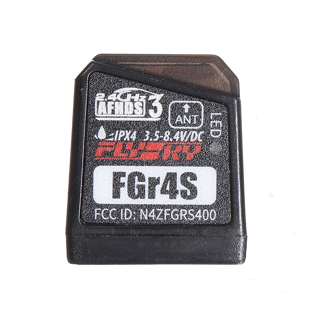 Flysky Noble NB4+ 2.4GHz 8CH AFHDS 3 Ultra Low Latency Radio Transmitter HVGA 3.5" Full Colors Touch Screen with FGr4S RC Receiver for RC Car Boat