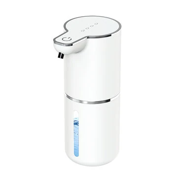 4 Level Automatic Soap Dispenser Touchless Foaming Soap Dispenser 350ML USB Rechargeable Electric Adjustable Foam Soap Dispenser