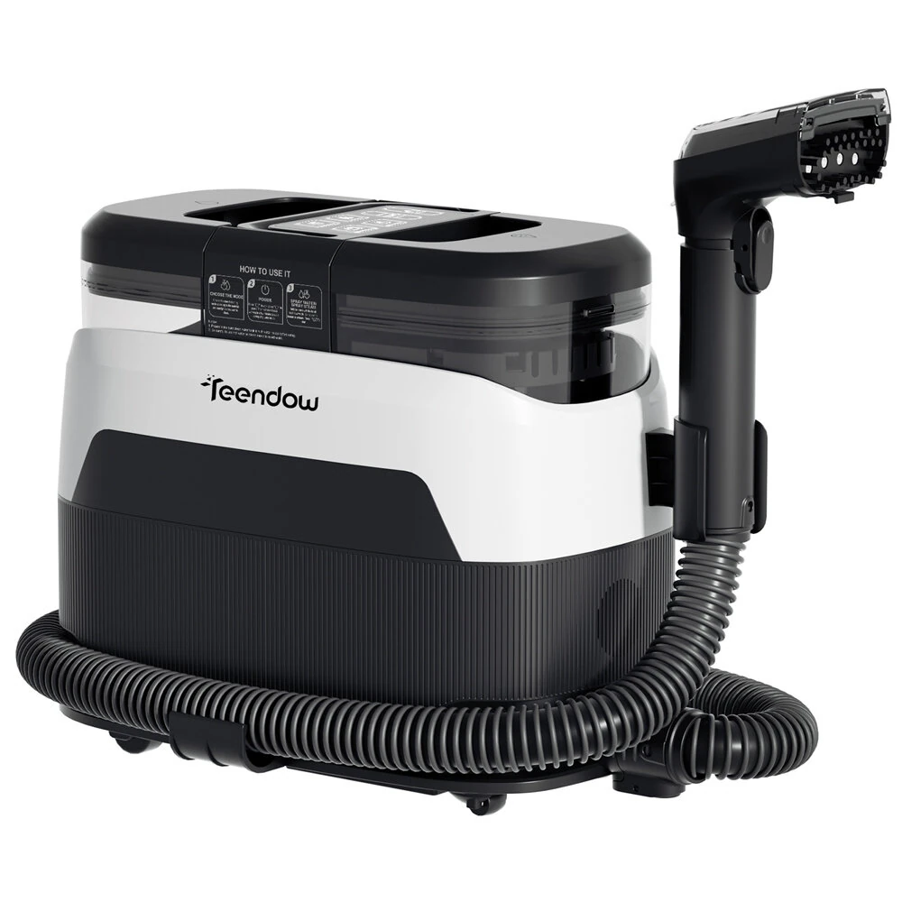 [EU Direct]Teendow C6 MAX Portable Carpet Cleaner Vacuums 1650W 12Kpa Multipurpose High Temperature Steam Carpet Cleaner With Dual Water Tank Spot Cleaner