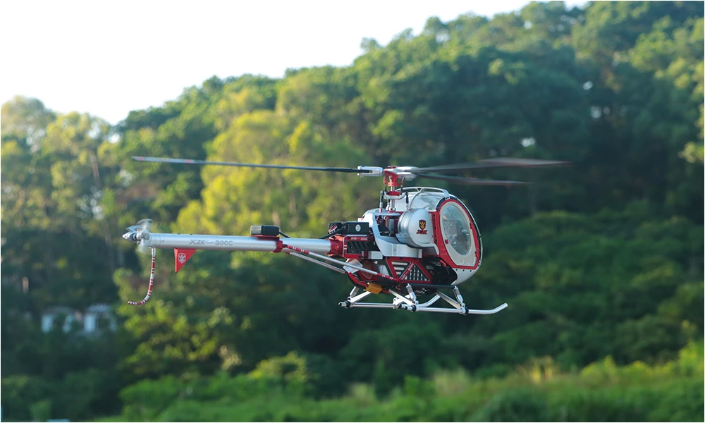 JCZK 300C PRO 470L DFC 6CH Schweizer Scale RC Helicopter PNP