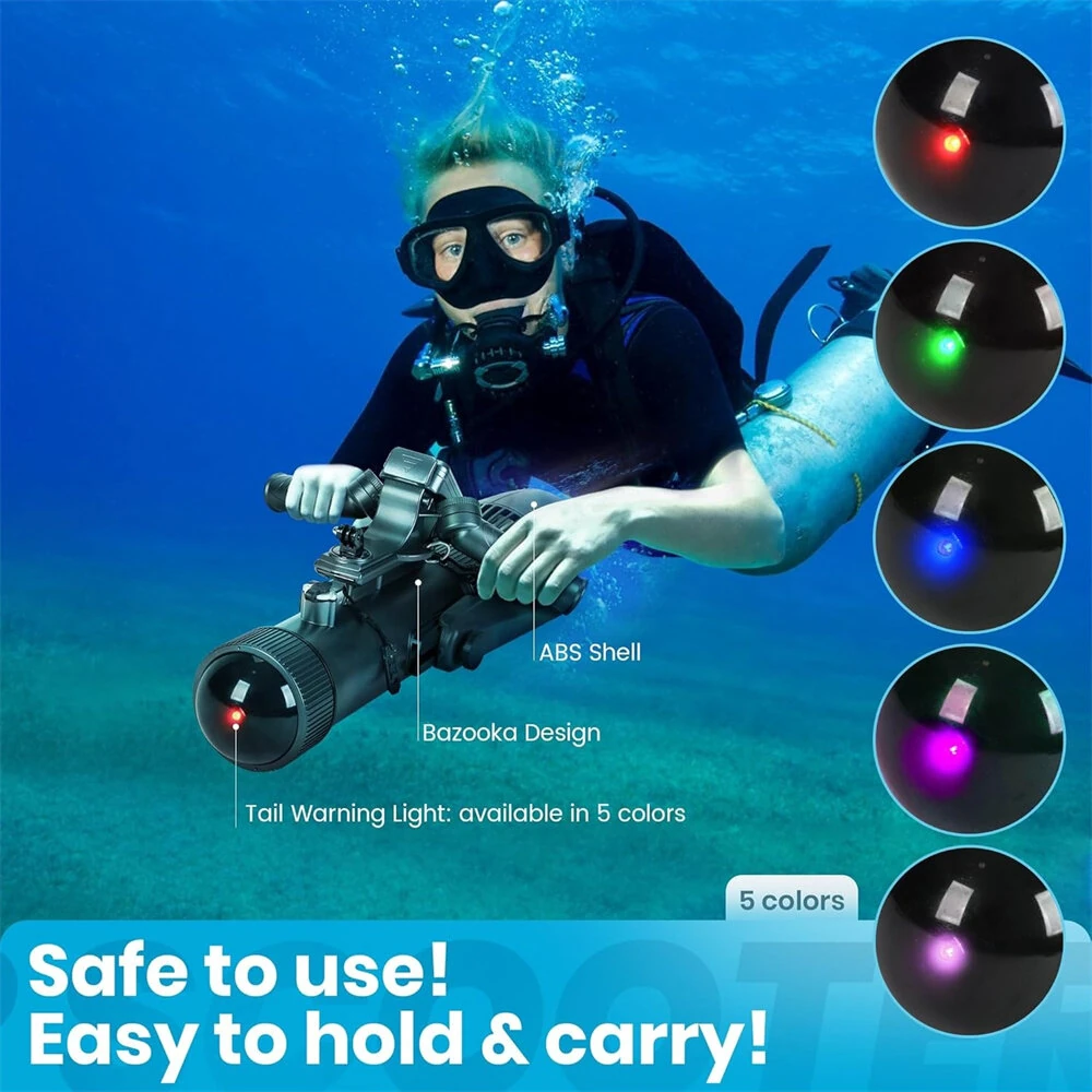 [EU Direct] CAMORO 900W Underwater Scooter for Adults 16000mAh High Capacity Removable Battery Pool Sea Diving Scooter Electric Paddle Board Motor Sea Propeller, CM9-1 Pro