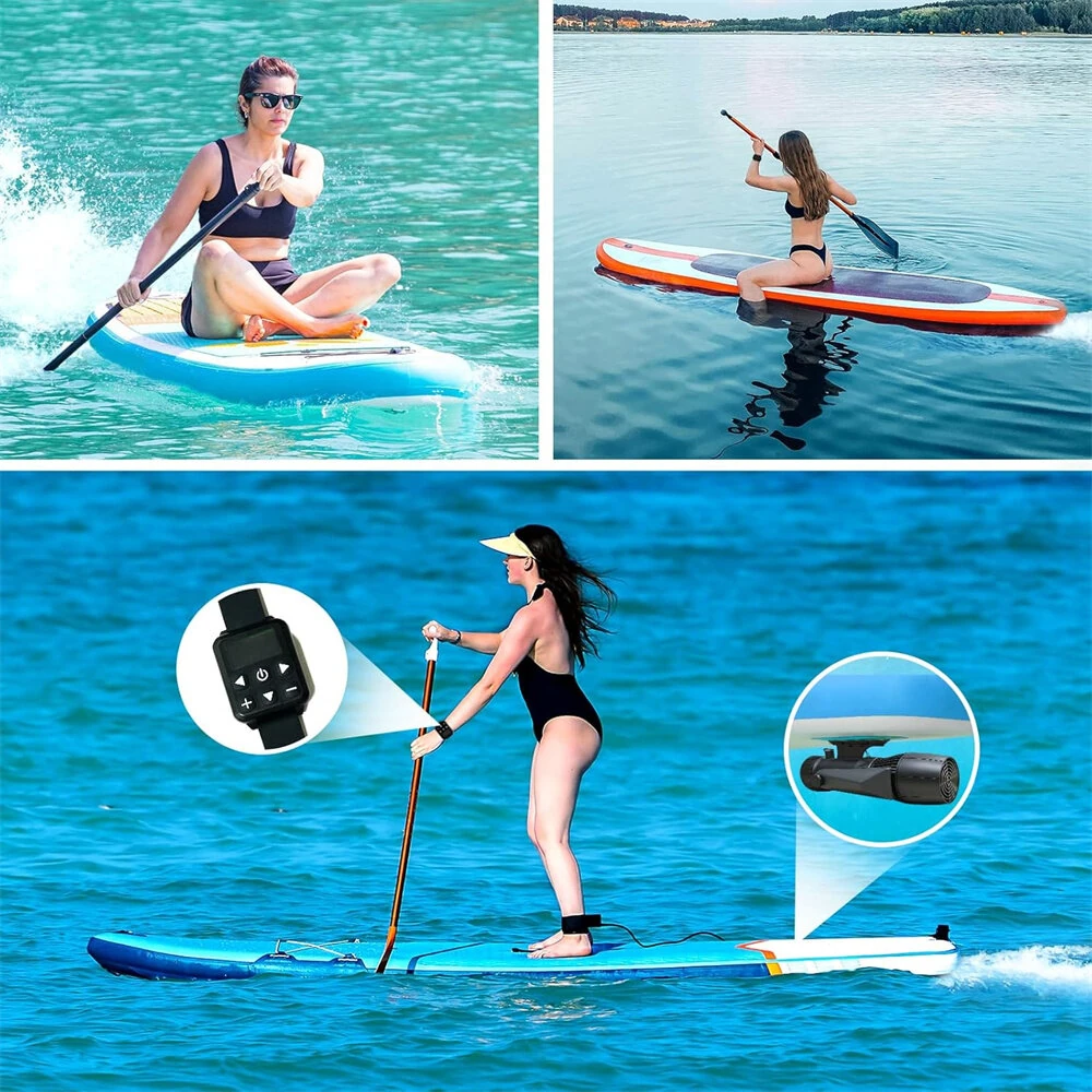 [EU Direct] CAMORO 900W Underwater Scooter for Adults 16000mAh High Capacity Removable Battery Pool Sea Diving Scooter Electric Paddle Board Motor Sea Propeller, CM9-1 Pro