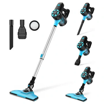 [EU Direct] INSE Yisora N3 Ultralight 3-in-1 Vacuum Cleaner Wireless with Wall Mount, 40 Minutes Running Time, 17 Kpa Suction Power Vacuum Cleaner Without Cable, Handle Vacuum Cleaner