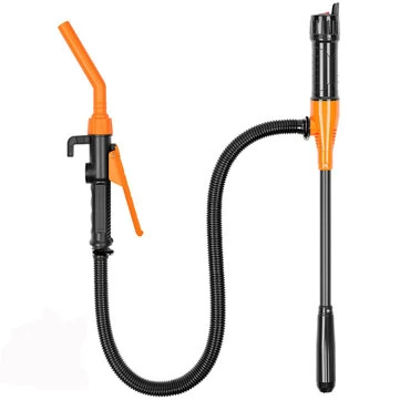 Portable Electric Oil Pump Battery-Operated Liquid Transfer Siphon 2.4 Gallons Per Minute for Gas Diesel Kerosene Water Efficient Flow Control