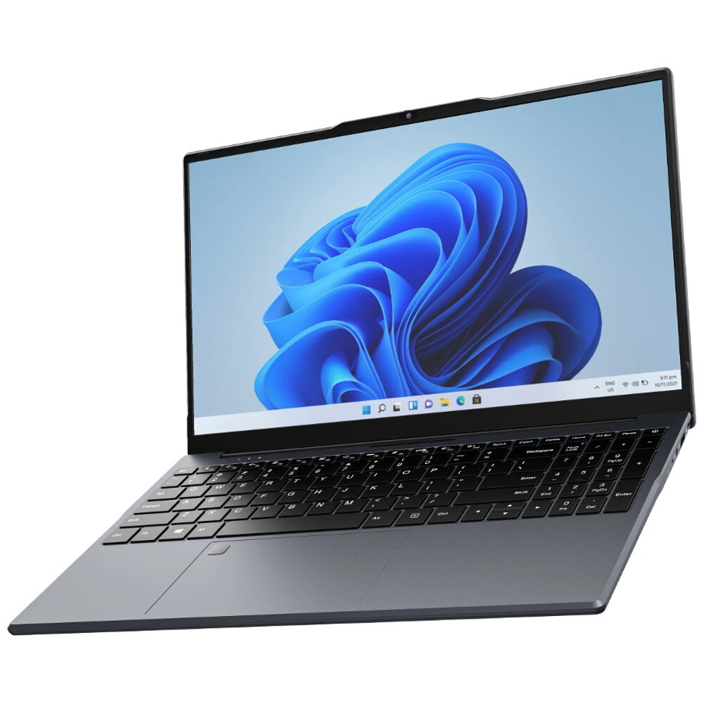 Ninkear N15 Air Laptop Intel Twin Lake N150 16GB DDR4 512GB SSD 15.6 Inch FHD IPS Screen Fingerprint Unlock Backlit Keyboard 46.2Wh Battery Narrow Bezel Notebook