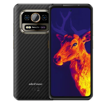 Ulefone Armor 25T Thermal Imaging 12GB 256GB 50MP Dual Camera 64MP Night Vision Helio G99 6.78 inch 120Hz 6500mAh 33W Fast Charge Wireless Charge Android 14 NFC IP68 IP69K Waterproof 4G Rugge
