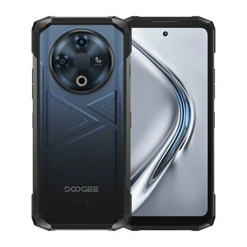 DOOGEE Fire 6 Thermal Imaging 16GB 256GB 50MP Camera 6.56 inch 90Hz 10400mAh Android 14 Unisoc T606 Octa Core IP68 IP69K Waterproof 4G Rugged Smartphone