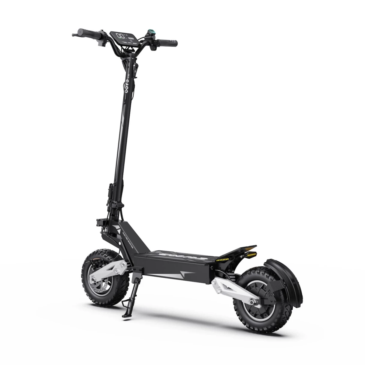 [EU DIRECT] OOTD T10 Electric Scooter 48V 13.5Ah Battery 500W Motor 11inch Off-Road Pneumatic Tires 35-45KM Max Mileage 150KG Max Load Folding E-Scooter