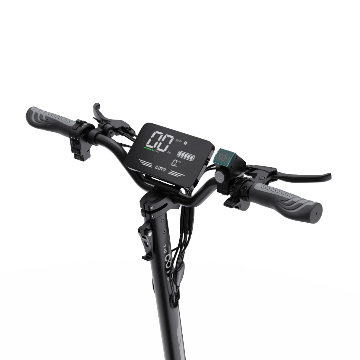 [EU DIRECT] OOTD T10 Electric Scooter 48V 13.5Ah Battery 500W Motor 11inch Off-Road Pneumatic Tires 35-45KM Max Mileage 150KG Max Load Folding E-Scooter