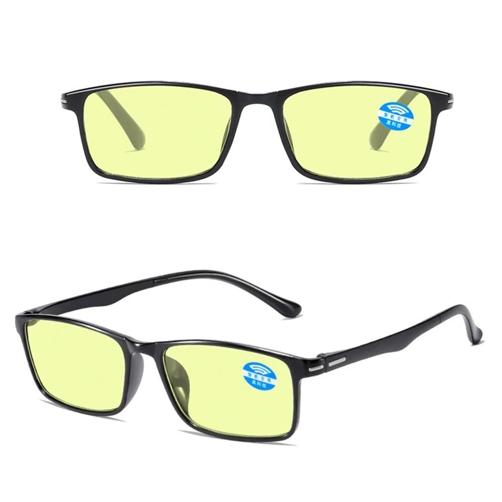 Auto Zoom Reading Glasses Adjust Hyperopia Glasses Can Be Used From 100 To 600 Anti-Blue Light Night Vision/Transparent Presbyopia Eyeglasses