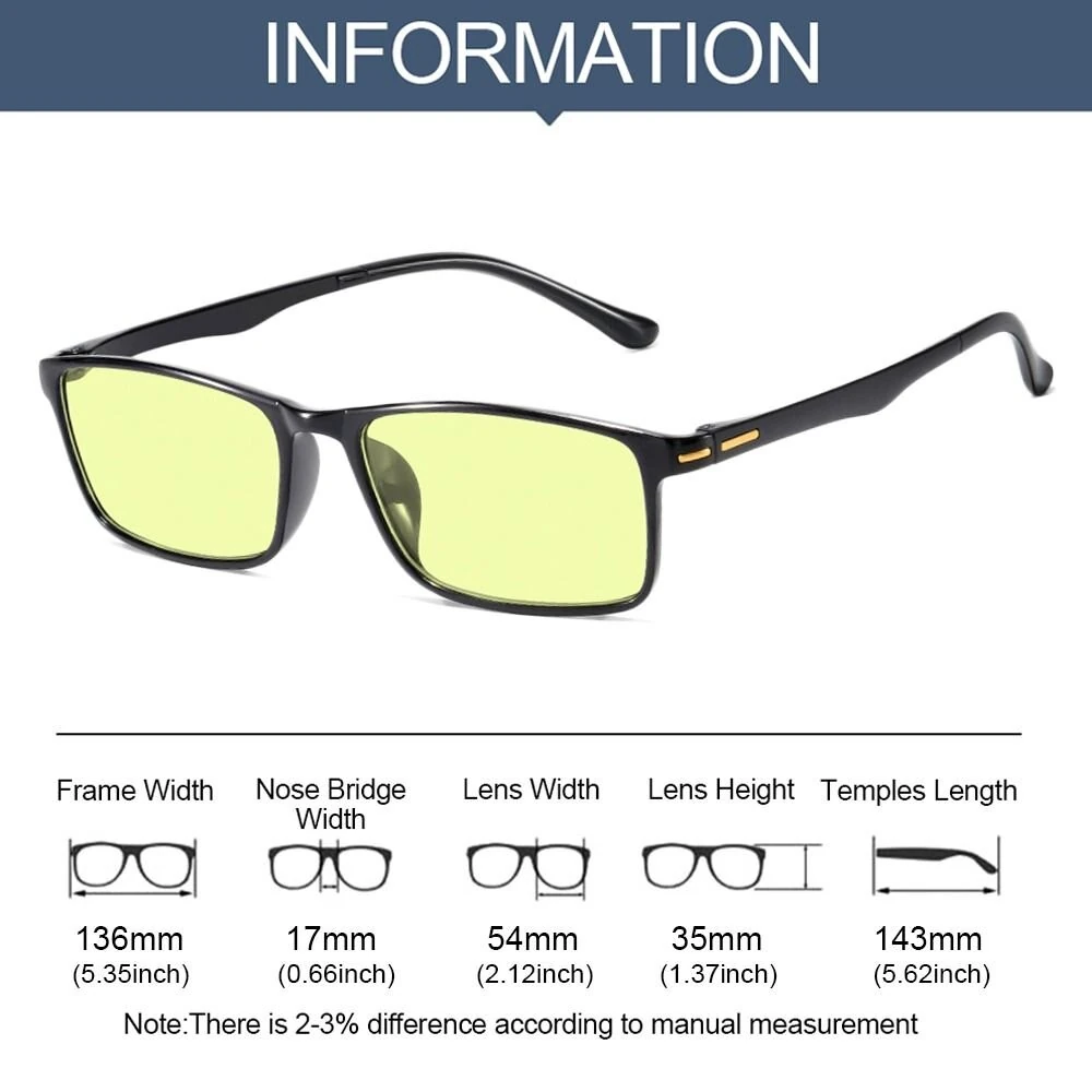 Auto Zoom Reading Glasses Adjust Hyperopia Glasses Can Be Used From 100 To 600 Anti-Blue Light Night Vision/Transparent Presbyopia Eyeglasses