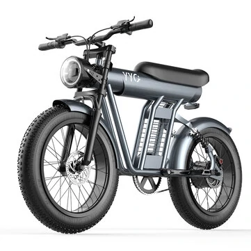 [EU Direct] YYG ZM21 Electric Bike 48V 20AH Battery 1200W Motor 20*4.0inch Double Oil Brake 55-65KM Max Mileage 150KG Max Load Electric Bicycle