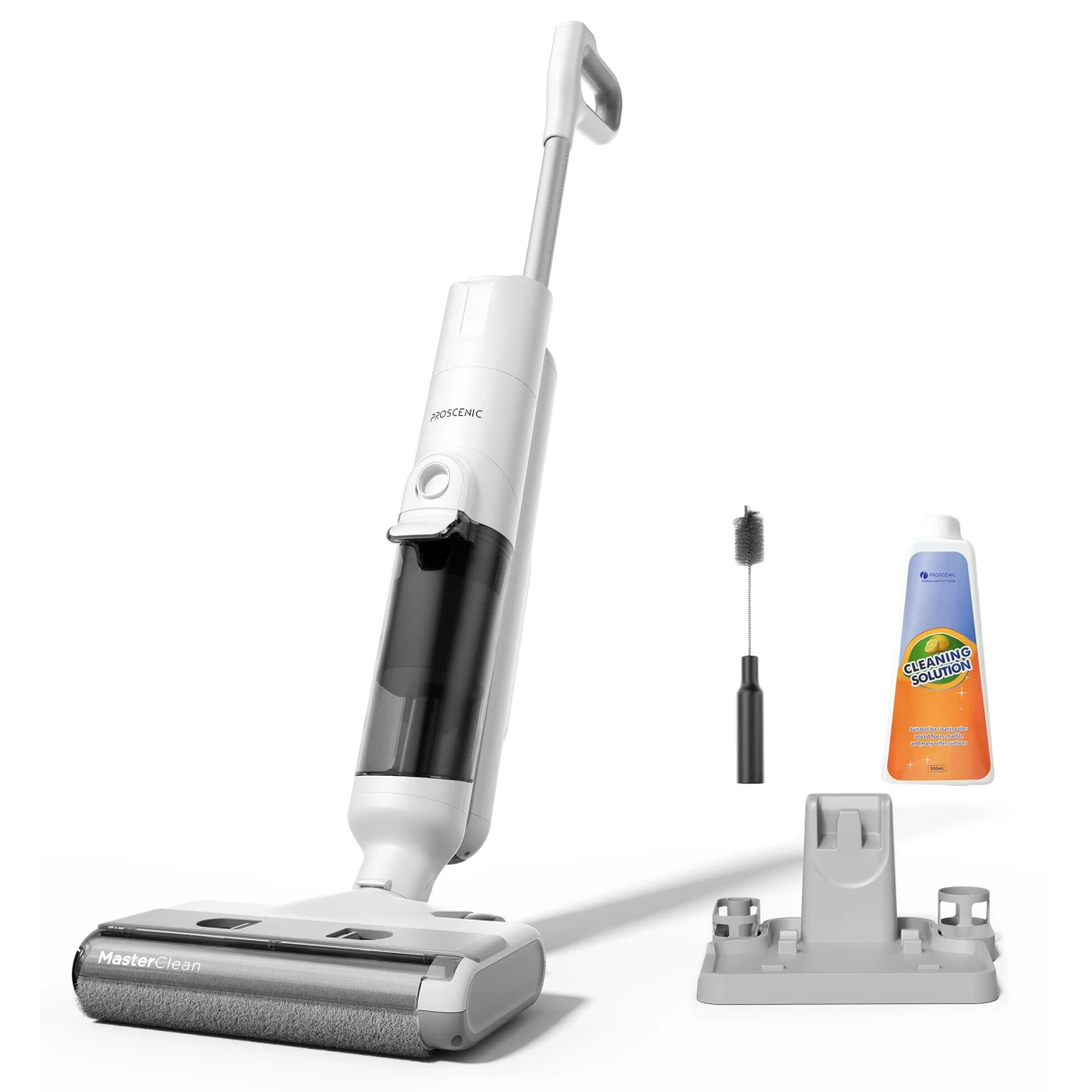 [EU Direct] Proscenic F10 Pro Wet Dry Vacuum Cleaner Cordless and Vacuum Mop,3-in-1 Vacuum/Mop/Wash & One-Button Auto Self-Cleaning for Hard Floors,High-Capacity Dual Tanks,Edge Clean, Ease of Use