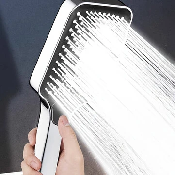 3 Mode Adjustable Shower Head Rainfall Shower Large Flow Showerhead High Pressure Water Saving Shower Mixer Bathroom