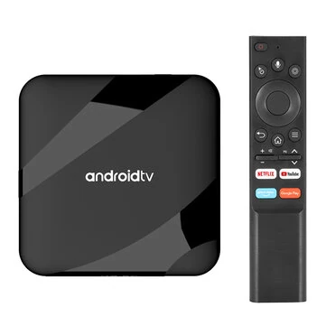 TV98 ATV W2 Android TV Box 4+64G Android 14 Amlogic S905W2 Quad Core 3D 8K Decoding Dual Band WiFi bluetooth 5.2 Voice Remote Set Top Box
