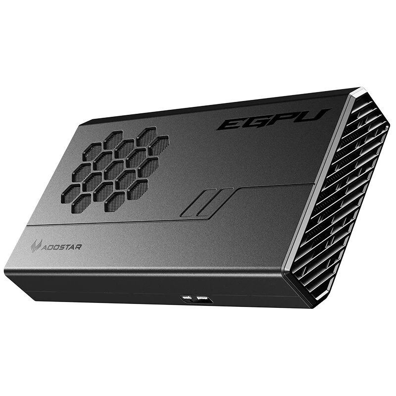 AOOSTAR XG76XT EGPU Dock with Oculink USB4 Port 8GB GDDR6 RDNA3 Architecture AMD Radeon RX 7600XT Graphene Cooling EGPU Expansion Card