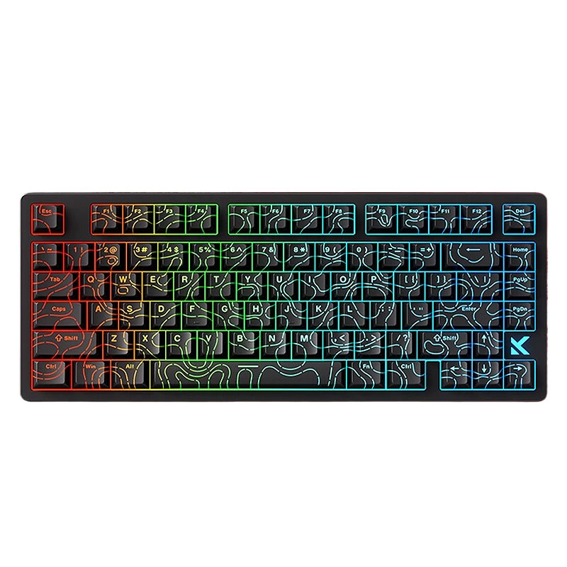 MCHOSE Jet 75 Hall Effect Magnetic Switch Mechanical Keyboard 80 keys RGB Gasket Structure 8K Polling Rate 0.1ms Ultra-Low Latency Wired Custom Gaming Keyboard