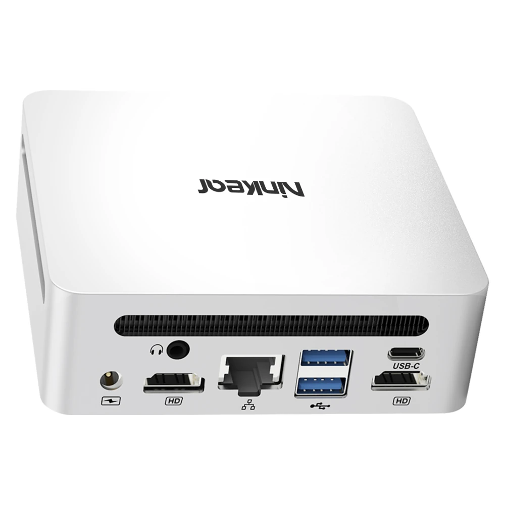 Ninkear N4 Mini PC AMD Ryzen 5 4600H 6 Cores 12 Threads 16GB RAM 512GB SSD WIFI 6 BT5.2 4K Triple Output HD Type-C Windows 11 Mini Gaming Computer