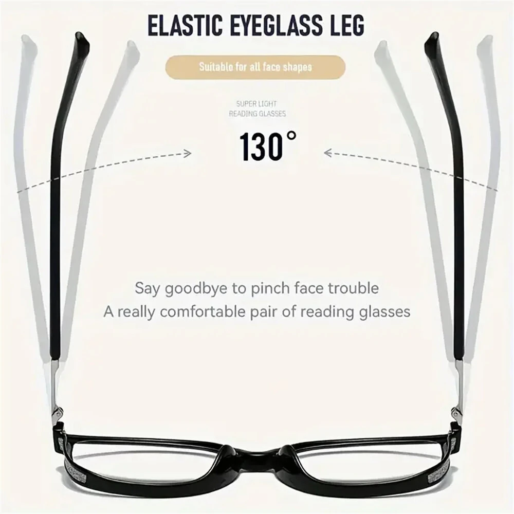 Anti-blue Light Photochromic Reading Glasses Fashion Diamonds Frames Outdoor UV protection Presbyopia Eyeglasses