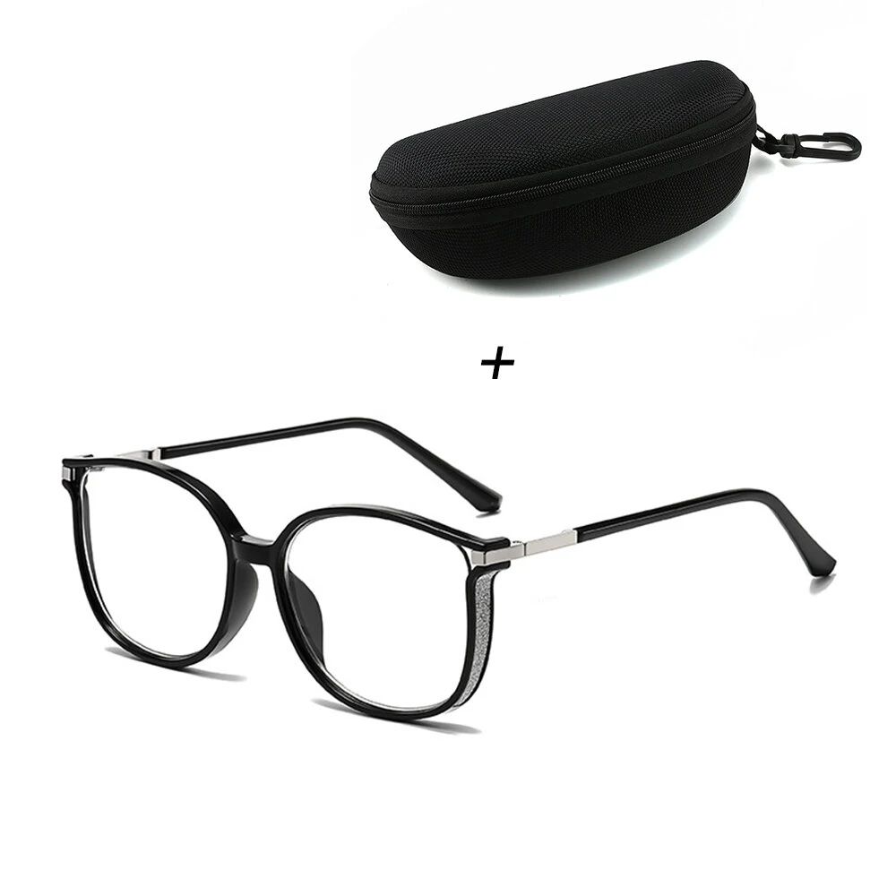 Anti-blue Light Photochromic Reading Glasses Fashion Diamonds Frames Outdoor UV protection Presbyopia Eyeglasses