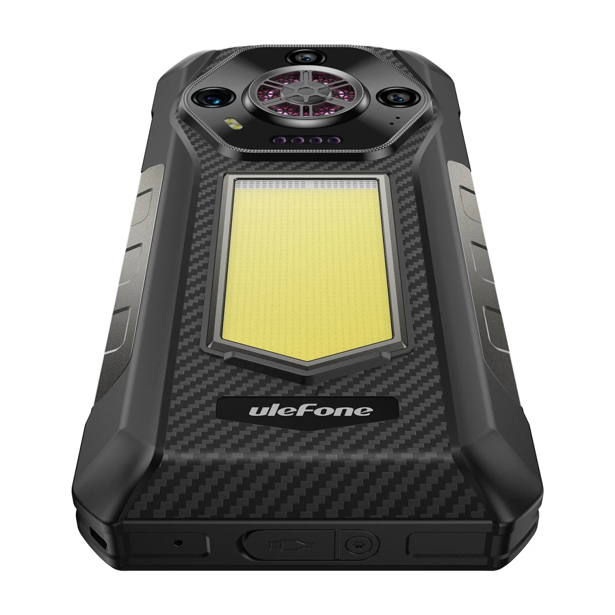 Ulefone Armor 30 Versatile LED Light Warning Light Loudspeaker 24GB RAM 512GB ROM 50MP Triple Camera 64MP Night Vision 6.95 inch 120Hz 12800mAh 66W Fast Charge Android 15 Helio G100 NFC IP68 IP69K Waterproof 4G Rugged Smartphone