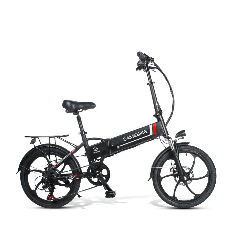 [EU Direct] SAMEBIKE 20LVXD30 Electric Bike 10.4AH 48V 350W Moped Electric Bike 20 inch E-bike 80km Mileage Electric Bike