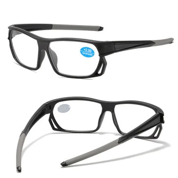 Sport Anti-blue Light Reading Glasses for Men Women Lightweight HD Comfortable Presbyopic Glasses