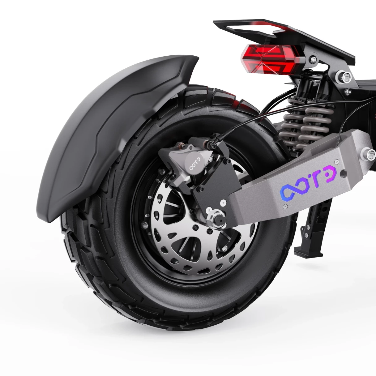 [EU Direct] OOTD T90 Electric Scooter 60V 31.2Ah Battery 60V 2100W*2 Dual Motors 13inch Off-road Tires 100KM Max Mileage 150KG Max Load Folding E-Scooter