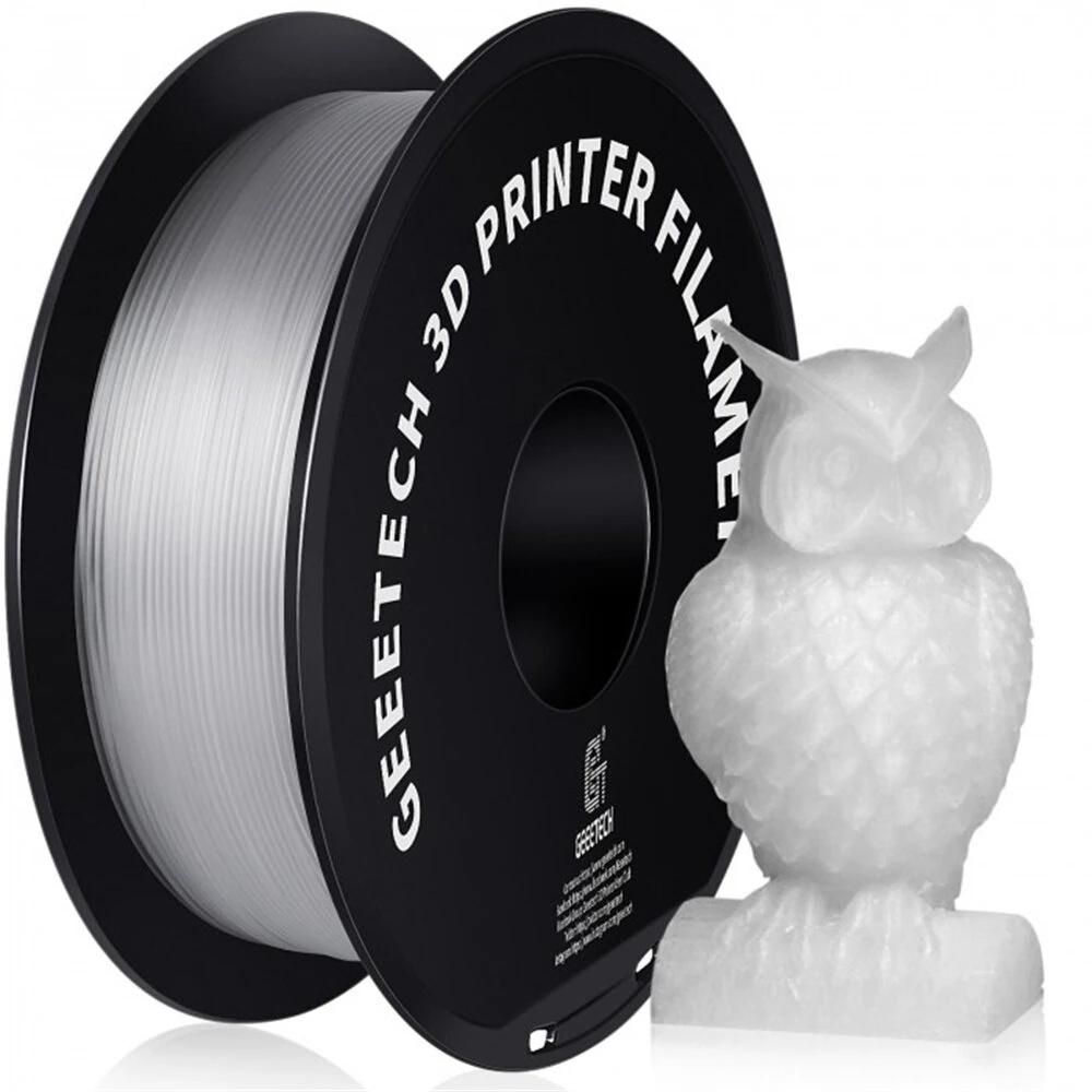 Geeetech PETG 3D Printer Filament 1.75mm 1kg High Accuracy Clog-Free Bubble-Free Vacuum Sealed Compatible with FDM Printers
