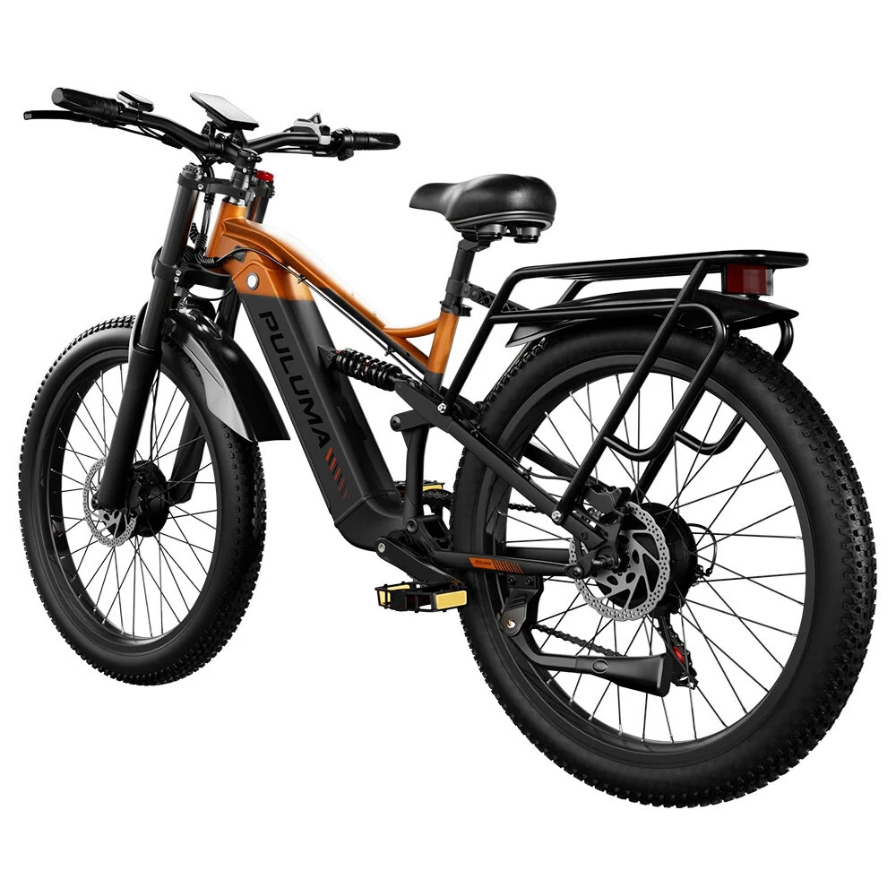 [EU DIRECT] PULUMA PE86 PRO Electric Bike 48V 20Ah SamsungBattery 500W*2 Dual Motors 26inch Tires Torque Sensor 150KM Mileage Range 150KG Max Load Electric Bicycle