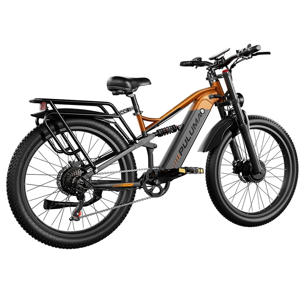 [EU DIRECT] PULUMA PE86 PRO Electric Bike 48V 20Ah SamsungBattery 500W*2 Dual Motors 26inch Tires Torque Sensor 150KM Mileage Range 150KG Max Load Electric Bicycle