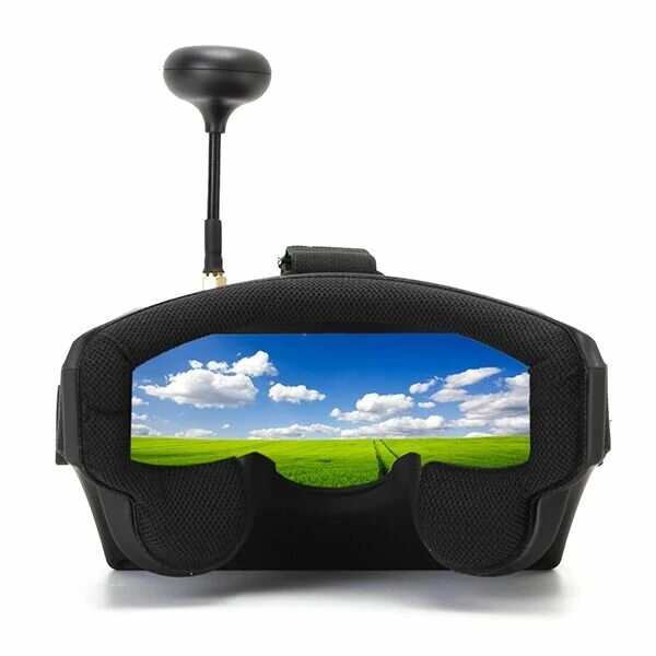 Eachine EV800 5 Inches 800x480 FPV Goggles 5.8G 40CH Raceband Auto-Searching Build In Battery