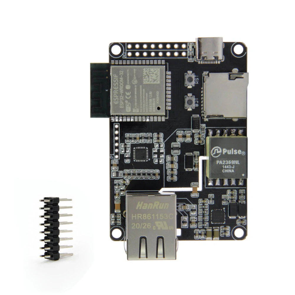 LILYGO® TTGO T-Internet-POE ESP32-WROOM LAN8720A Chip Ethernet Adapter And Downloader Expansion Board Programmable Hardware